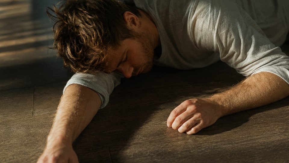 Adderall With Alcohol: Why This Combination Is Dangerous hero image of a person who mixed substances.